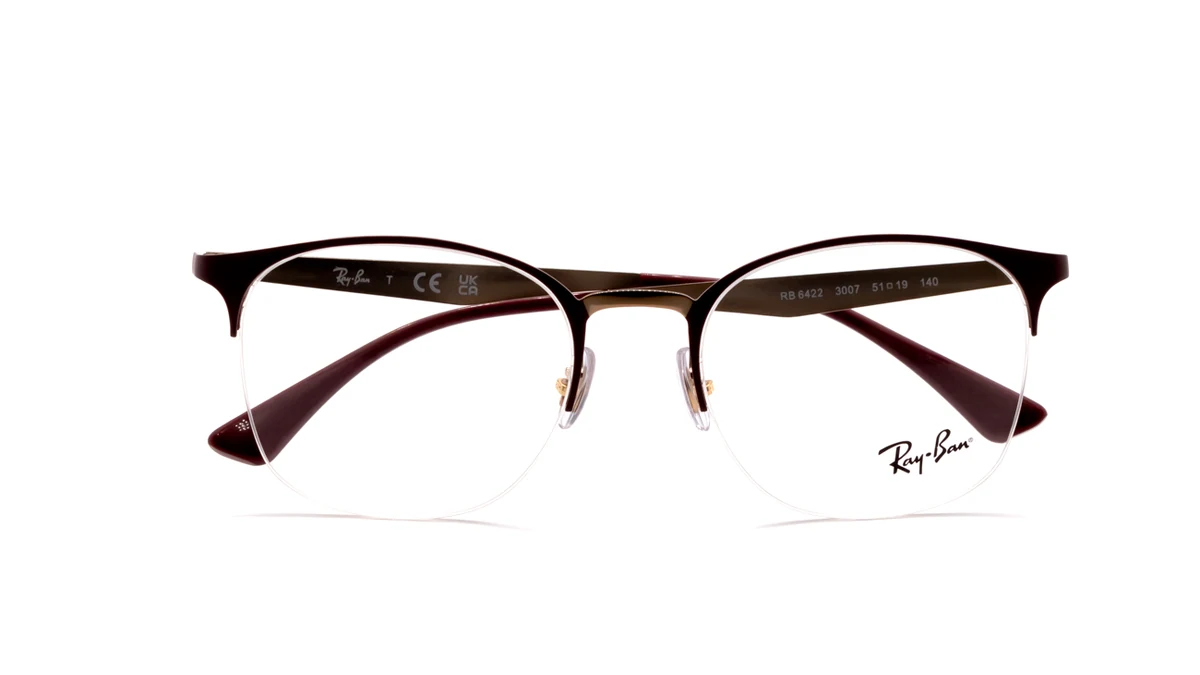 Armazón Ray-Ban RB 6422, vista de frente.