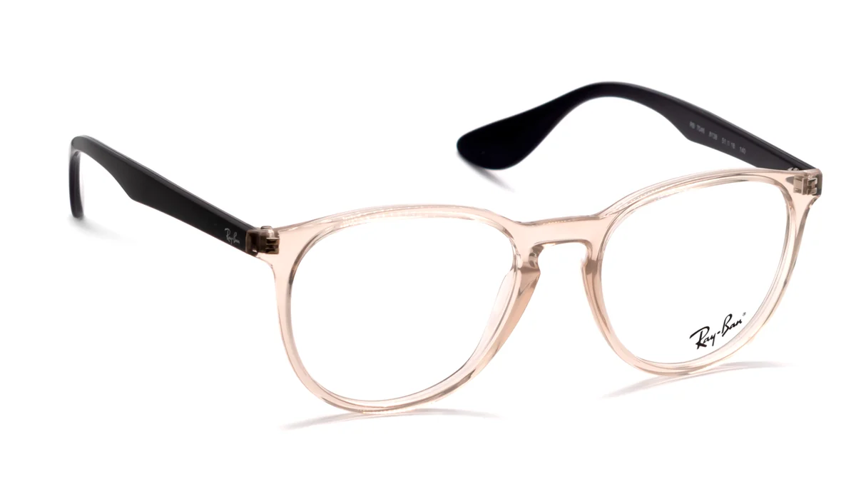 Armazón Ray-Ban RB 7046, vista de tres cuartos.