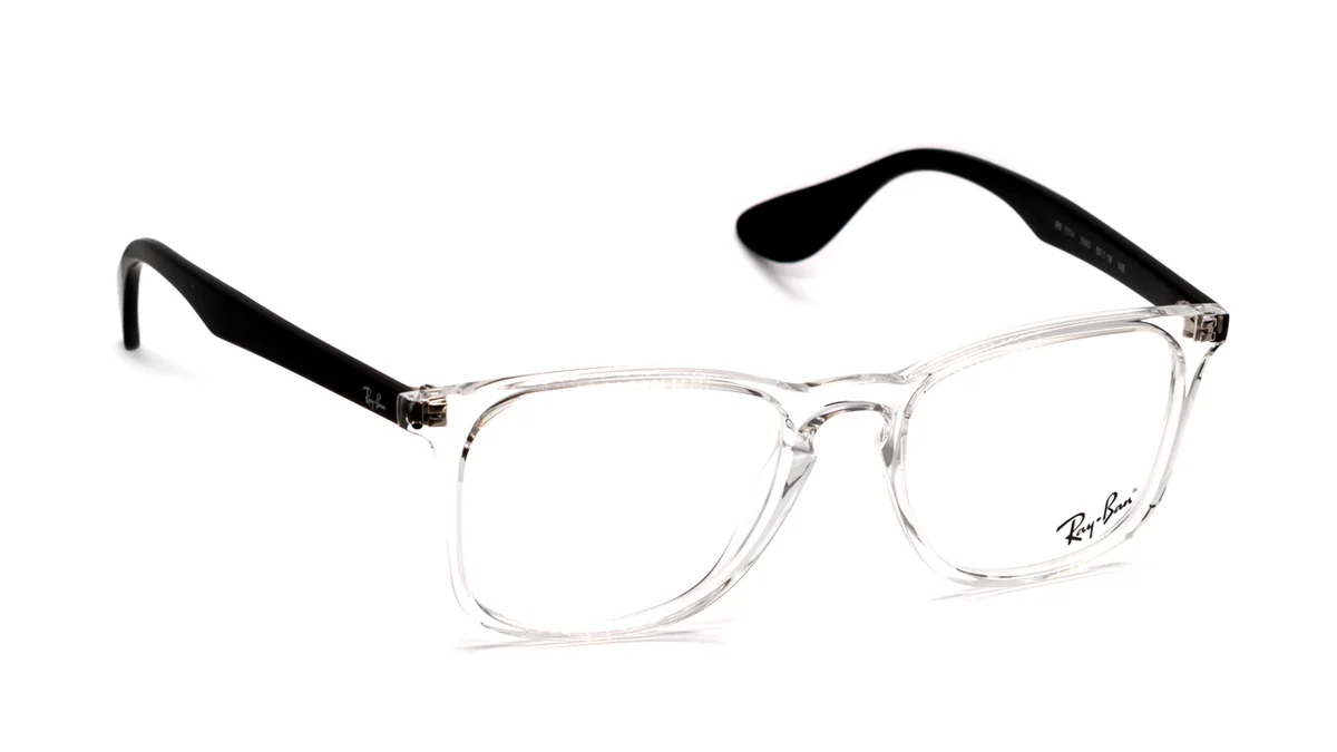 Armazón Ray-Ban RB 7074, vista de tres cuartos.