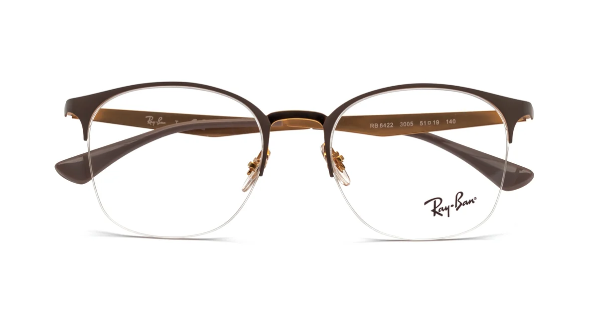 Armazón Ray-Ban RB6422, vista de frente.
