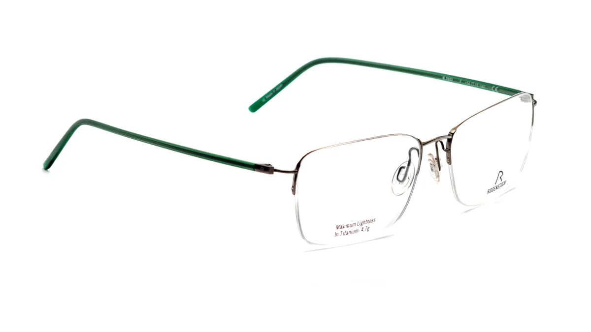 Armazón Rodenstock R7053, vista de tres cuartos.
