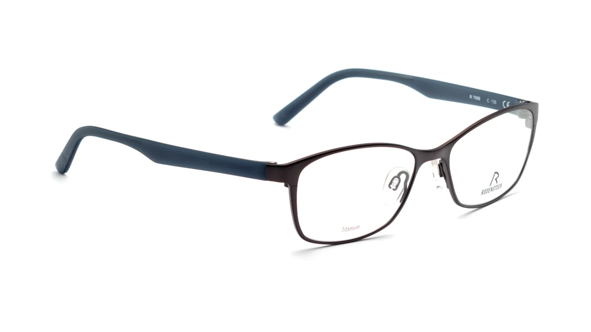 Armazón Rodenstock R7068, vista de tres cuartos.