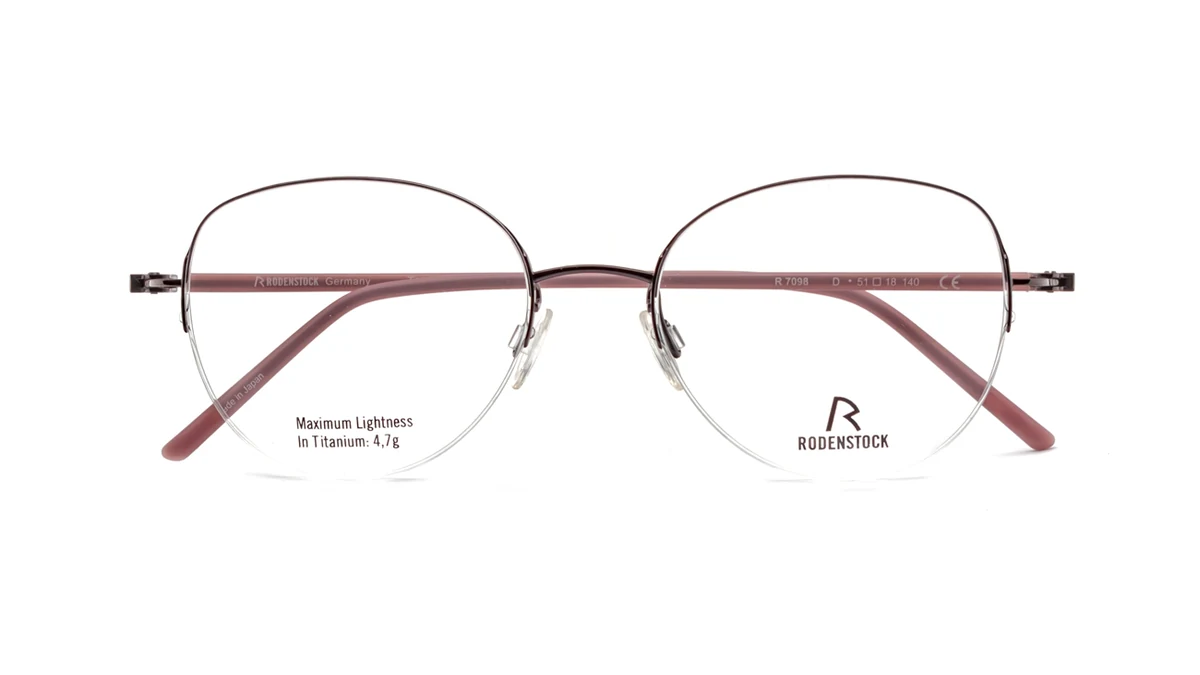 Armazón Rodenstock R7098, vista de frente.