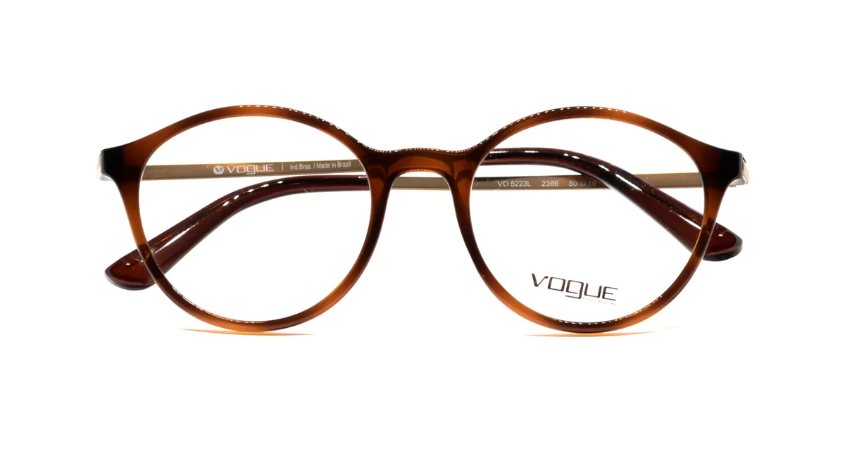 Armazón Vogue Eyewear VO5223L, vista de frente.